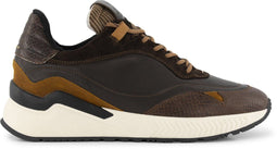 DenBroeck Baxter St. - Casual herensneakers - Hoogwaardige natuurlijke materialen - Bruin (1 paar)