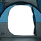 vidaXL - Tunneltent - 6-persoons - waterdicht - blauw