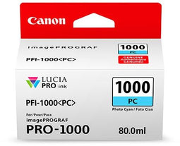 Canon PFI-1000 - Inktcartridge - 80 ml - Licht cyaan