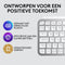 Logitech MX Keys Mini - Draadloos Toetsenbord - Automatische LED-verlichting en 3 apparaten koppelen - Grijs