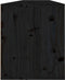vidaXL - Wandkasten - 2 - st - 80x30x35 - cm - massief - grenenhout - zwart