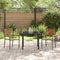 vidaXL - Stapelbare - Tuinstoelen - 2 - stuks - Zwart - Poly - Rattan