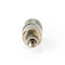 Nedis PL259-Connector - Recht - Male - Vernikkeld - 50 Ohm - Soldeer - Diameter kabelinvoer: 6.0 mm - Metaal - Zilver - 25 Stuks - Envelop