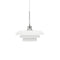 Dyberg Larsen AVA Pendant - Hanglamp D31 cm - Opal glas met chroom