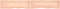 vidaXL - Wastafelblad - 200x30x(2-4) - cm - onbehandeld - massief - hout