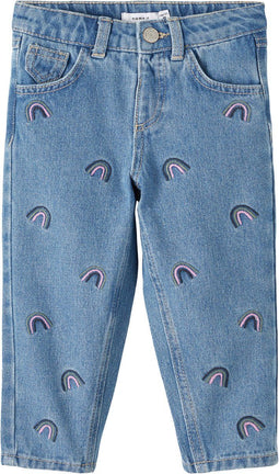 NAME IT NMFBELLA MOM JEANS 1250-TE NOOS - Meisjes Jeans - Maat 86