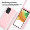 iMoshion Hoesje Geschikt voor Samsung Galaxy A33 Hoesje Met Koord - iMoshion Siliconen design hoesje met koord - Roze / Retro Pink