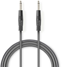 Nedis COTH23000GY50 - Audiokabel 6.35mm - 500cm - Grijs