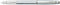 Sheaffer vulpen - 100 - geborsteld en gepolijst chroom - penpunt M - inclusief convertor voor vulling - SF-E0930653