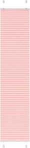 vidaXL - Plissé - rolgordijn - 50x200 - cm - stofbreedte - 49,4 - cm - polyester - roze