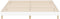 vidaXL - Bedframe - bewerkt - hout - wit - 150x200 - cm