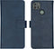 iMoshion Hoesje Geschikt voor Motorola Moto G9 Power Hoesje Met Pasjeshouder - iMoshion Luxe Bookcase - Donkerblauw