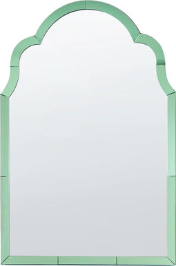 NORVILLE - Wandspiegel - Groen - 60 x 89 cm - MDF