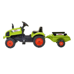 Falk Claas Arion 410 - Tractor met aanhanger - Geschikt voor 2-5 jaar - Groen