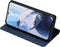 Dux Ducis Motorola Moto E22 - Slim Softcase Bookcase - Pasjeshouder - Donkerblauw