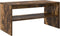 vidaXL - Tv-meubel - 80x40x40 - cm - bewerkt - hout - gerookt - eikenkleurig
