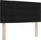 vidaXL - Hoofdbord - Lijnenontwerp - Zwart - 80 - cm - Stof