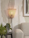 GOOD&MOJO Wandlamp Merapi - Bamboe Zwart - 30x15x30cm - Binnen Modern
