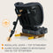 Nelly i-Size ISOFIX - Inklapbare Peuter Autostoel - 4 Ligstanden - Grote Side Protection - 5-punts gordels - TopTether Alarm - Bekerhouder