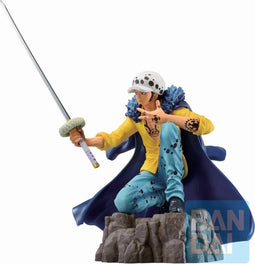 Bandai Ichibansho ONE PIECE - Trafalgar Law Wando Country - Figurine 12cm - Multi