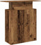 vidaXL - Receptiebalie - 100x40x104 - cm - bewerkt - hout - oud - houtkleurig