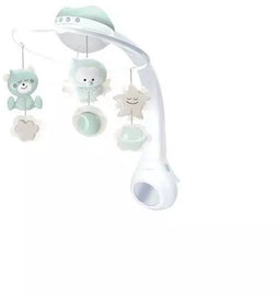 Infantino 302049 - Sweet Night 3in1 - Muzikale mobiel nachtlampje tafellampje - Mintgroen