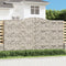 vidaXL - Schanskorven - 2 - st - gewelfd - 400x50x220/240 - cm - ijzer