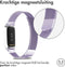 imoshion Milanees magnetisch bandje - Geschikt voor Fitbit Luxe - Paars - S