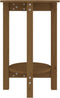 vidaXL - Salontafel - Ø - 40x60 - cm - massief - grenenhout - honingbruin