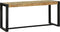 vidaXL - Bank - 100x35x45 - cm - Massief - Ruw - Hout - Mango