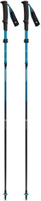 Black Diamond Distance Carbon FLZ Wandelstokken - 100% Carbon - Verstelbaar 125-140 cm - Ultralicht & Opvouwbaar - Z-Pole Technologie - Blauw