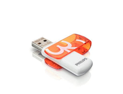 Philips Vivid - USB Flash Drive 32GB - High Speed USB 2.0 - Oranje