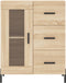 vidaXL - Dressoir - 69,5x34x90 - cm - bewerkt - hout - sonoma - eikenkleurig