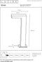 Lucide TEXAS - Sokkellamp - LED 1x7W 3000K IP54 - Antraciet