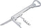 Westmark kelnersbestek, met flesopener, roestvrij staal, exclusief, zilver, 60162270