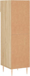 vidaXL - Schoenenkast - 30x35x105 - cm - bewerkt - hout - sonoma - eikenkleurig