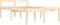 vidaXL - Seniorenbed - massief - grenenhout - wit - 120x190 - cm