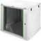 Assmann DN-19 12U-6/6-EC - Wandkast 19 inch - Veiligheidsdeur van glas - Grijs (RAL 7035)
