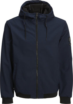 JACK&JONES PLUS JCOCLASSIC WAFFLE JACKET PS - Licht gevoerde jas - Capuchon - Maat EU2XL US1L