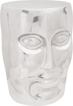 vidaXL - Gezichtkruk - Zilver - 33x33x45 - cm - Aluminium