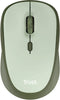 Trust Yvi+ - Draadloze muis - Stille knoppen - Groen