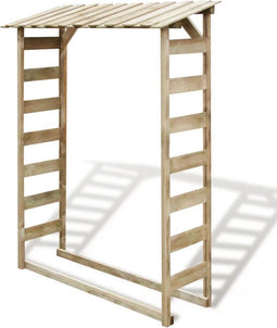 vidaXL - Haardhoutopslag - 150x44x176 - cm - geïmpregneerd - grenenhout
