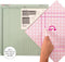 Vaessen Creative Rilbord - Score Easy - 30,5 x 30,5 cm - Inclusief vouwbeen en liniaal - Mint