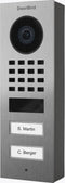 DoorBird D1102V Aufputz Buitenunit voor Video-deurintercom via WiFi WiFi, LAN RVS V2A (geborsteld)