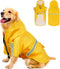 Dutchwide Hondenjas - Regenjas Hond - Waterafstotend - Geel - M