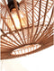 GOOD&MOJO Hanglamp Madeira - Rotan - Ø48cm - Modern - Hanglampen Eetkamer, Slaapkamer, Woonkamer