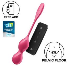 Satisfyer - Love Birds 2 - Vibrerende Vaginale Balletjes - Met App Control - Roze