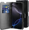 Behello Bookcover iPhone 16 Pro Max - Gel Wallet Hoesje - 3 Kaarten - Zwart