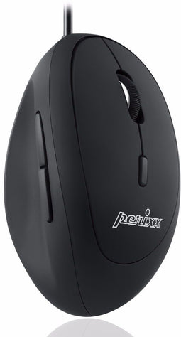 Perixx Perimice 519 - Ergonomische Silent Muis - 6 Knoppen - 1600 DPI