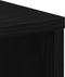 vidaXL - Rollend - Kastje - Zwart - Eiken - 60x35x75 - cm - Gelaagd - Hout